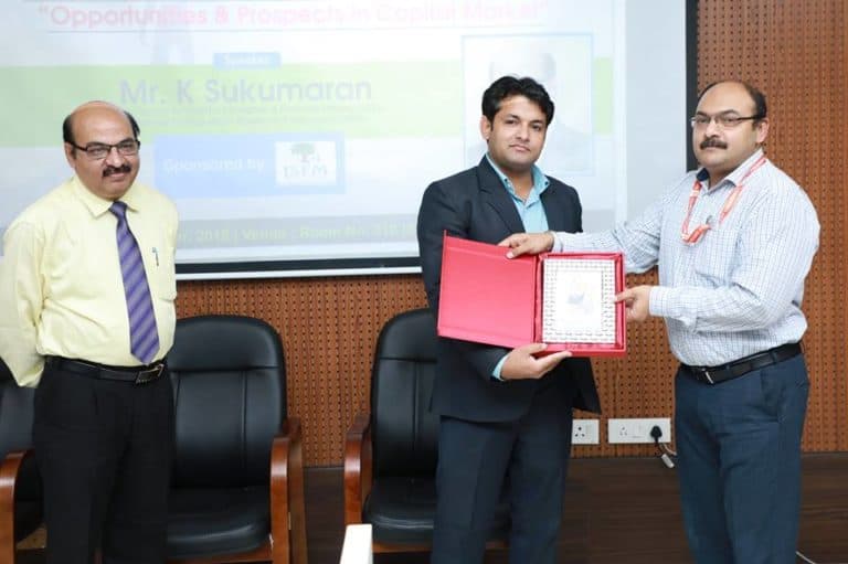 Sushil Alewa with Dr. K Tara Shankar at SGT University Gurgaon