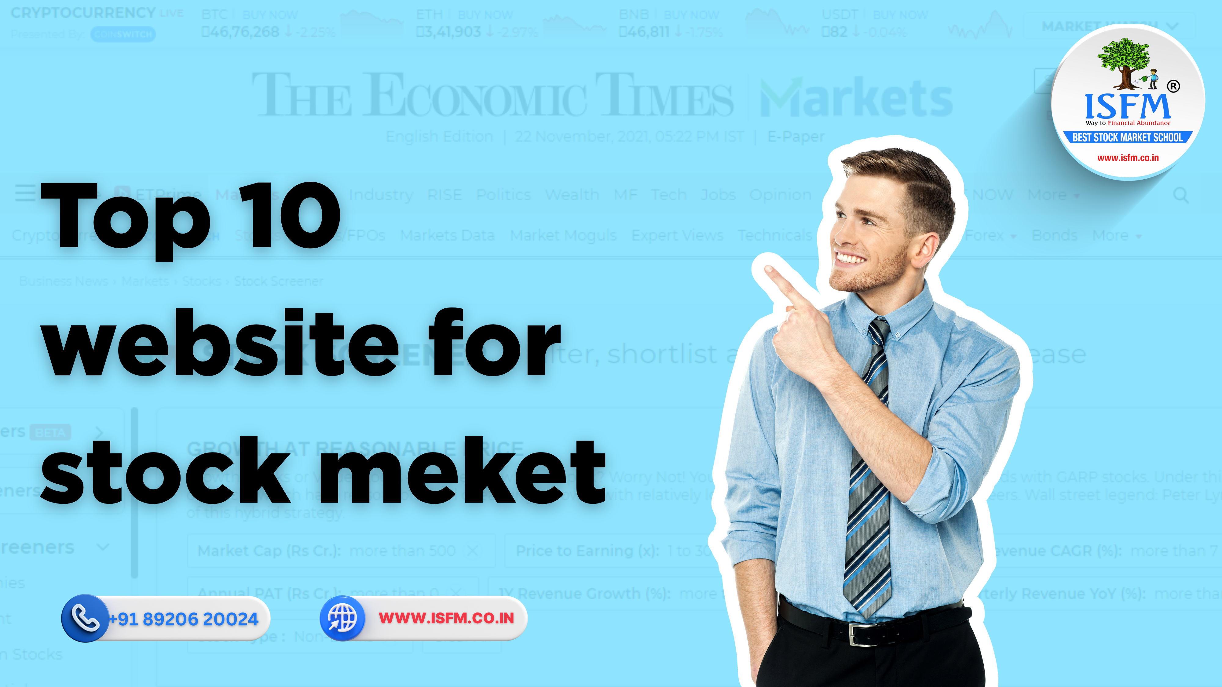 B-588 Top 10 website for stock market news