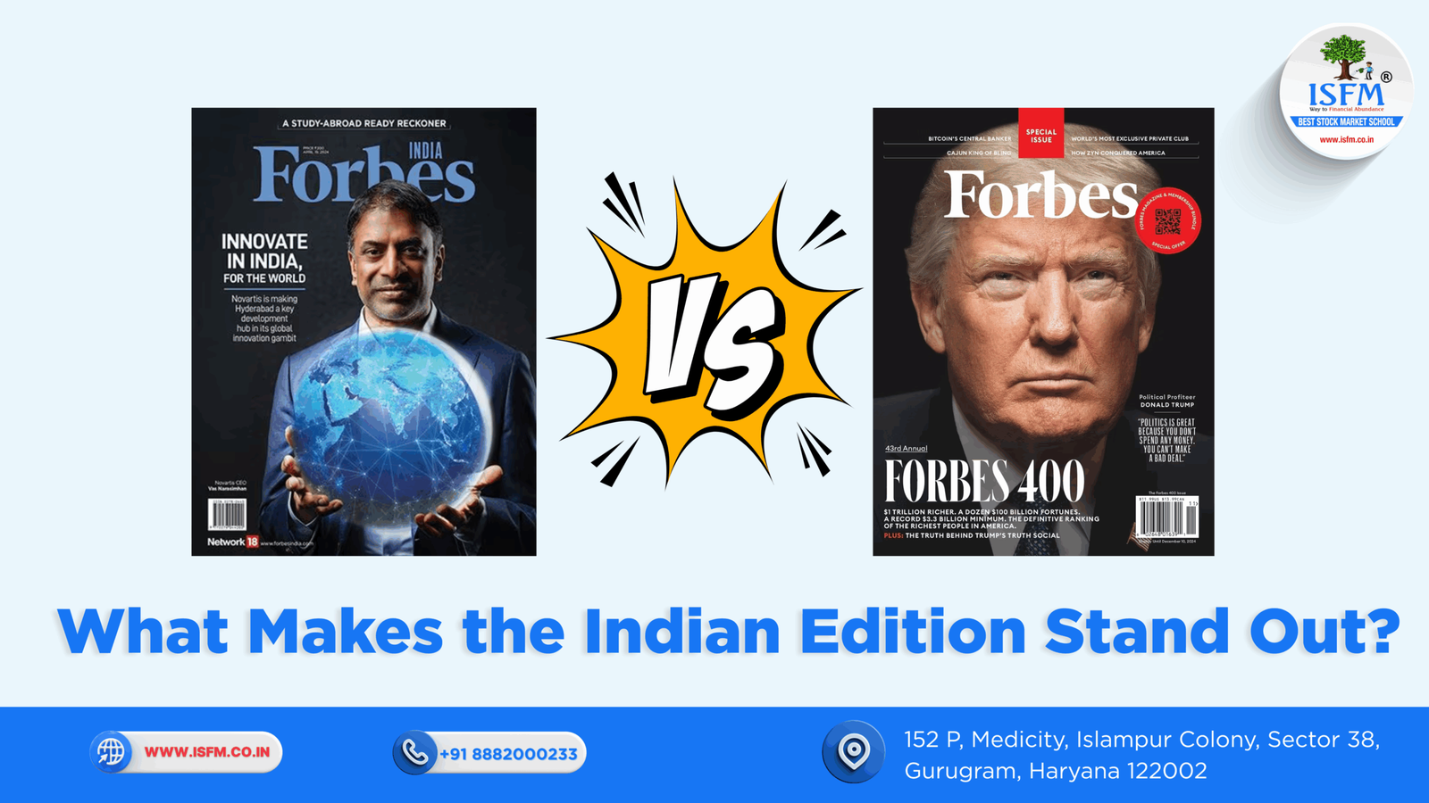 “Forbes India vs Forbes USA