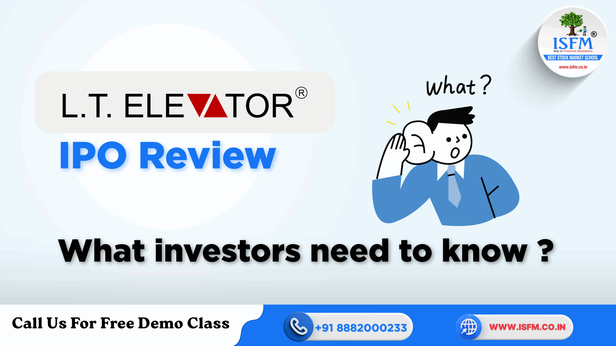Upcoming L.T. Elevator IPO