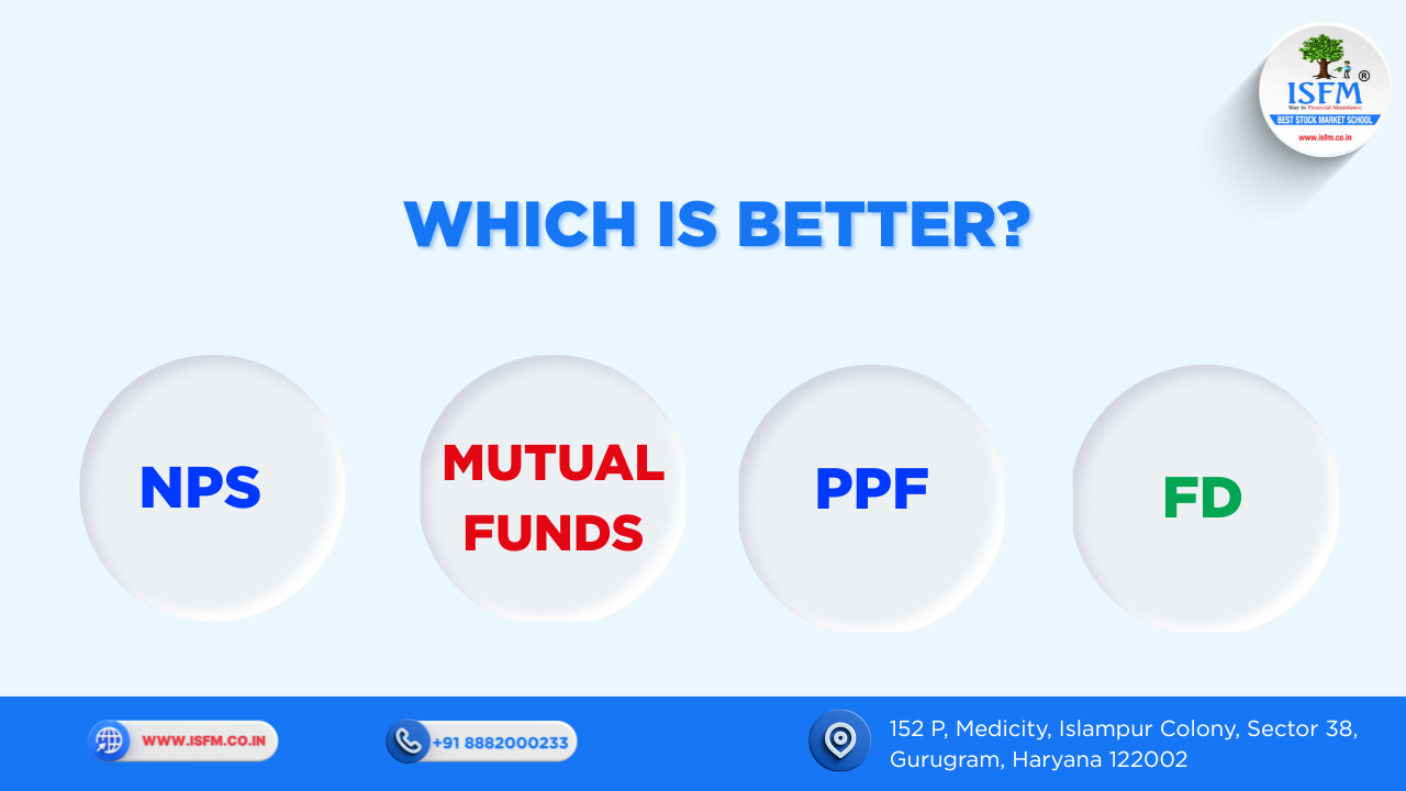 NPS vs Mutual Funds vs PPF vs FDs