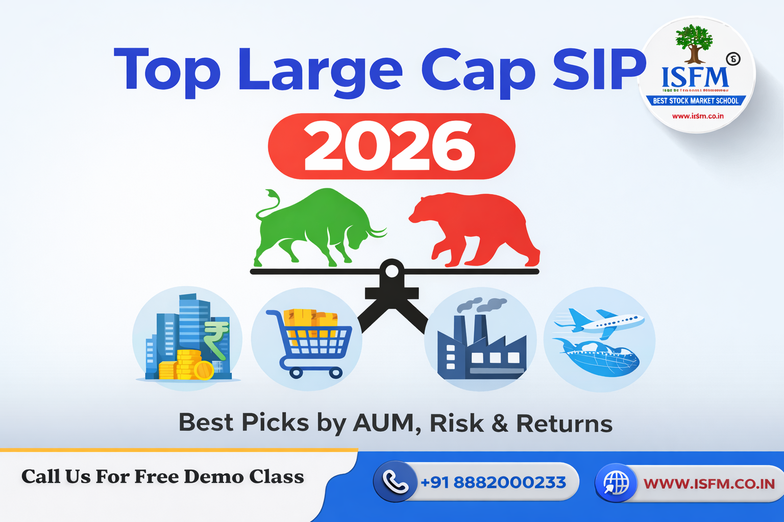 Top Large Cap SIP Funds in India
