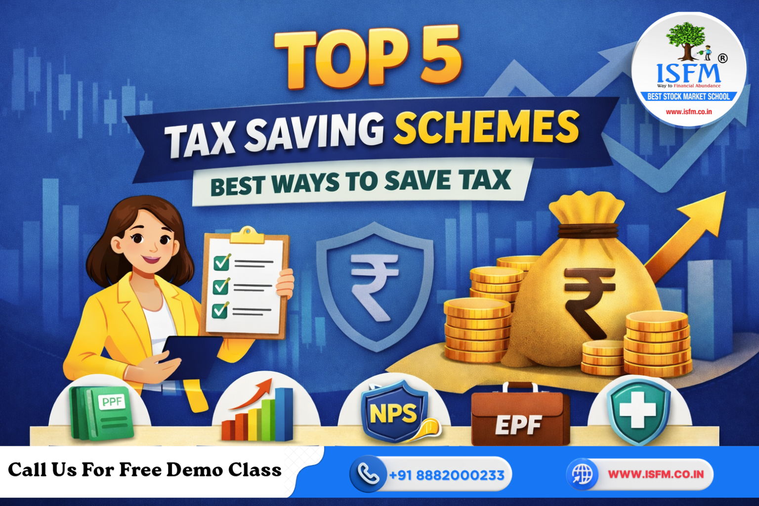 Top 5 Tax Saving Schemes in India in 2026