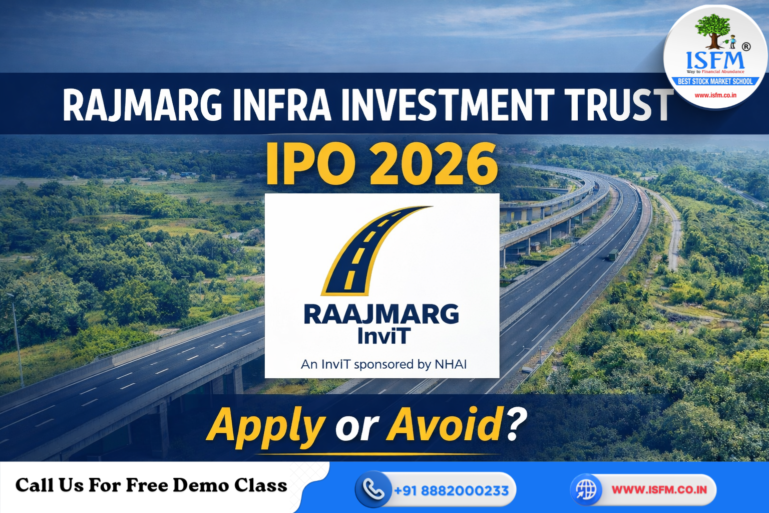 Rajmarg Infra Investment Trust IPO