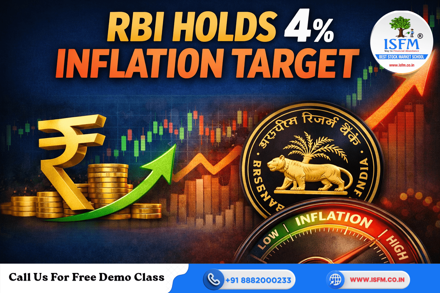 RBI Keeps 4% Inflation
