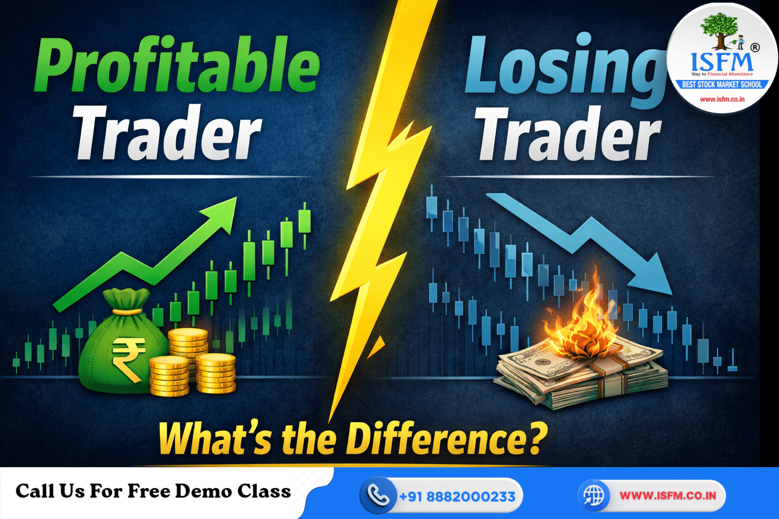 Profitable Trader vs a Losing Trader?