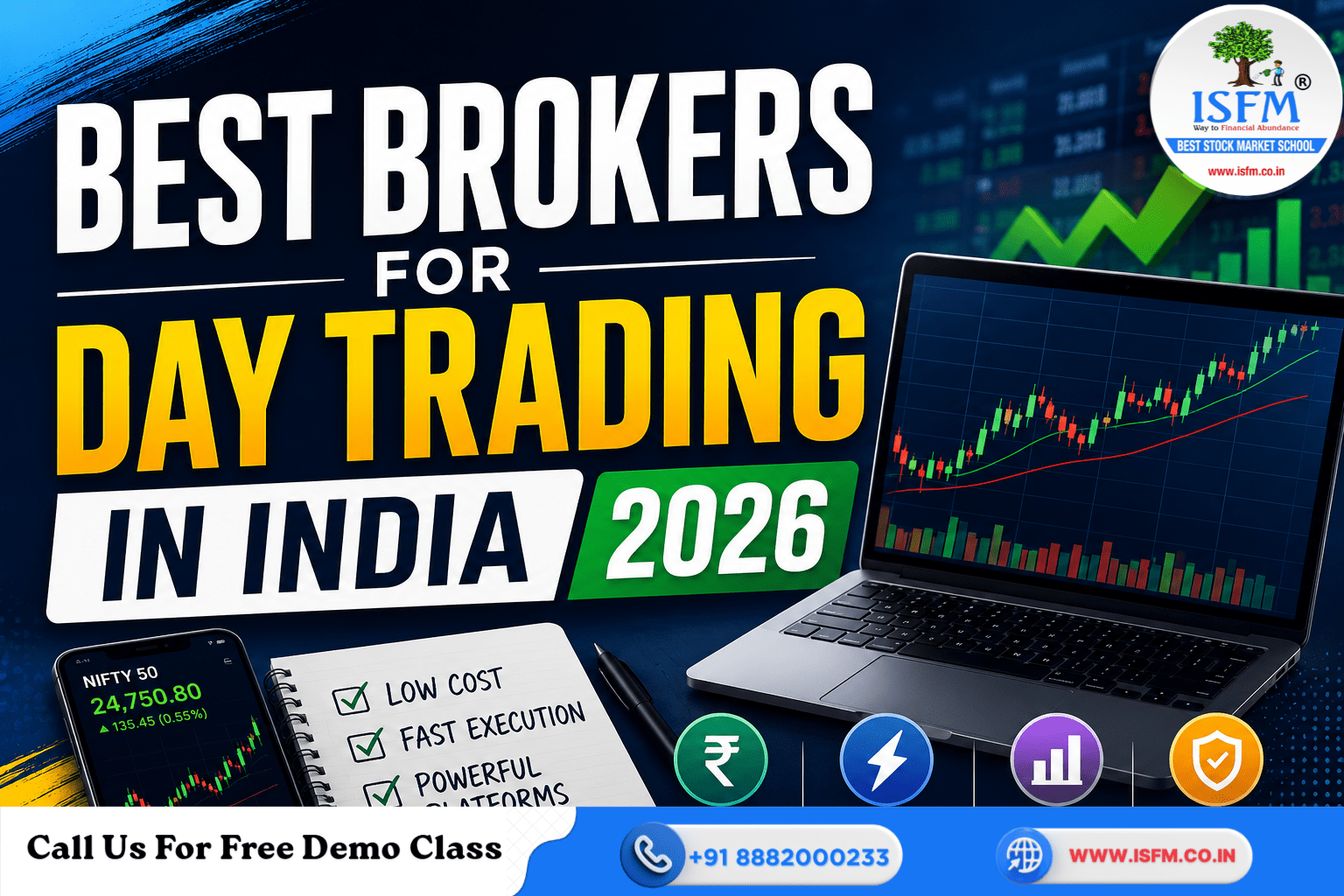 Best Brokers for Day Trading in India