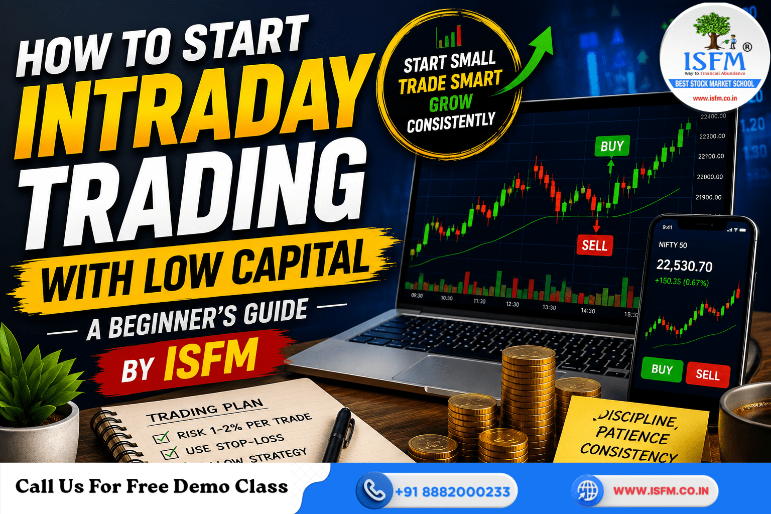 How to Start Intraday Trading with Low Capital