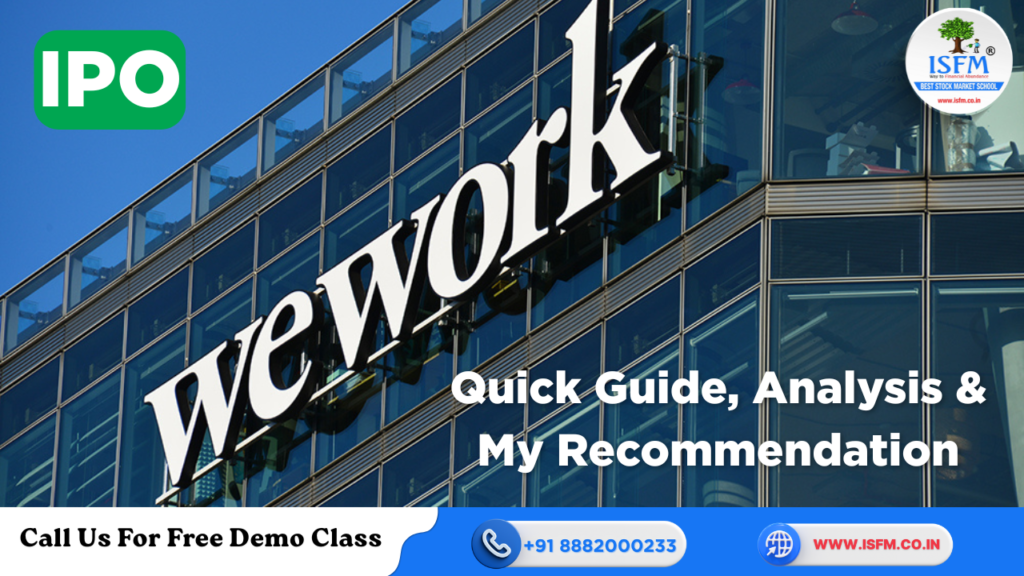 WeWork India IPO
