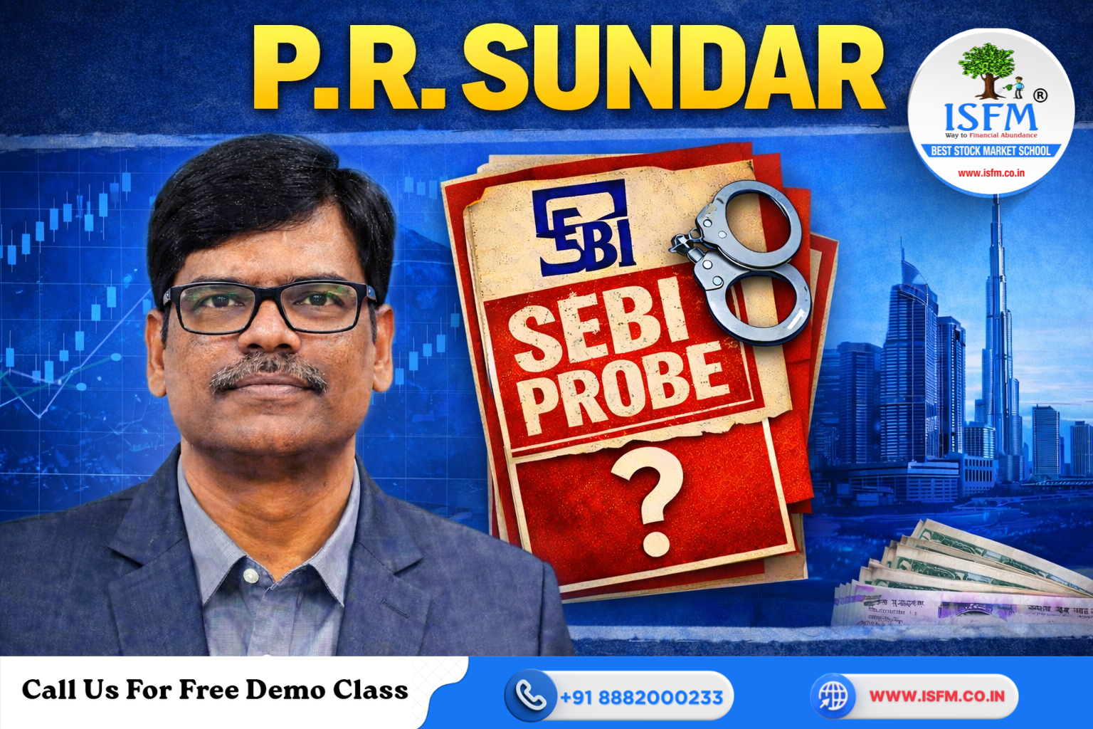 P.R. Sundar Net Worth 2026: Where is India’s Options King Now?