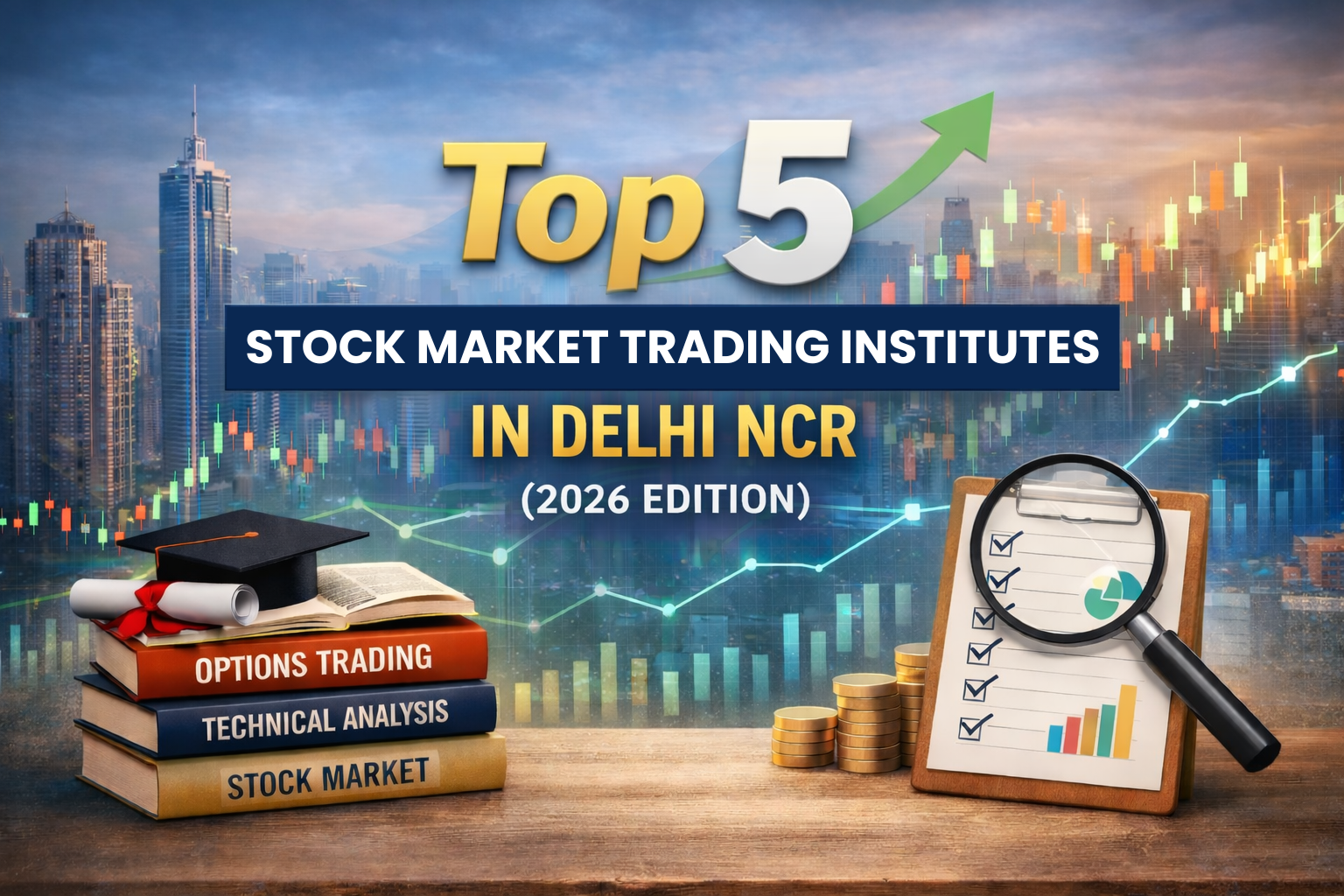 Top 5 Stock Market Trading Institutes in Delhi NCR 2026