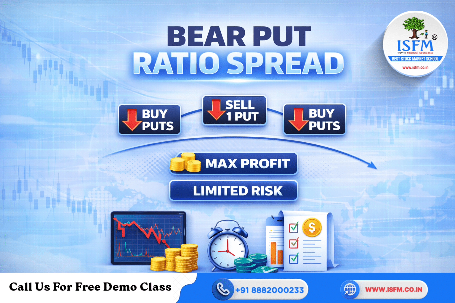 Bear Put Ratio Spread Strategy: Simple Bearish Options Trade for Indian Markets in 2026