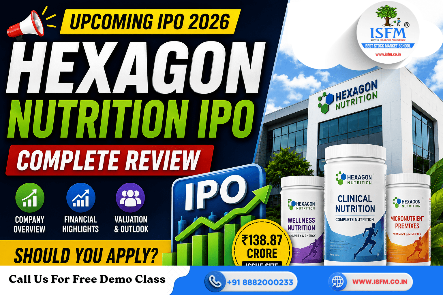 Hexagon Nutrition IPO