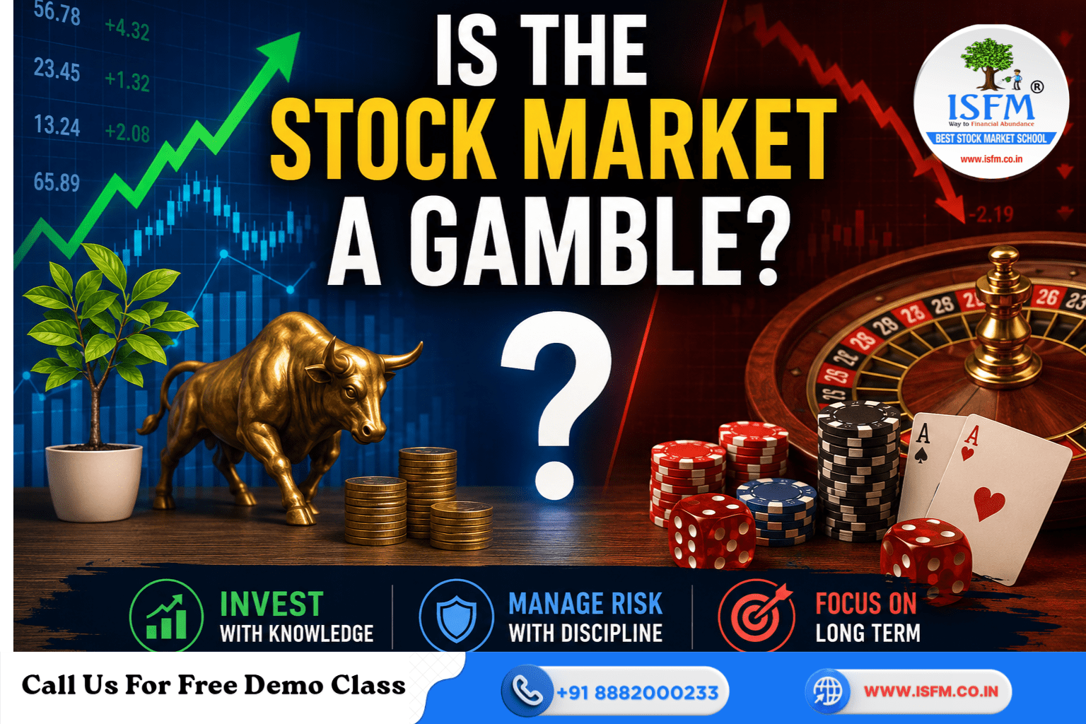 is stock market a gamble