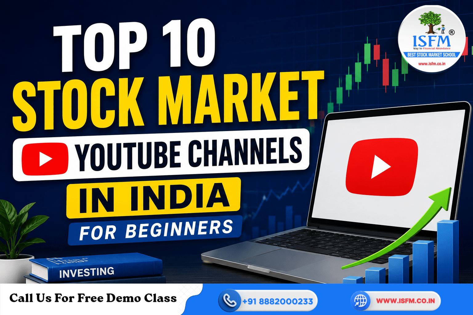 Top 10 Stock Market YouTube Channels in India for Beginners