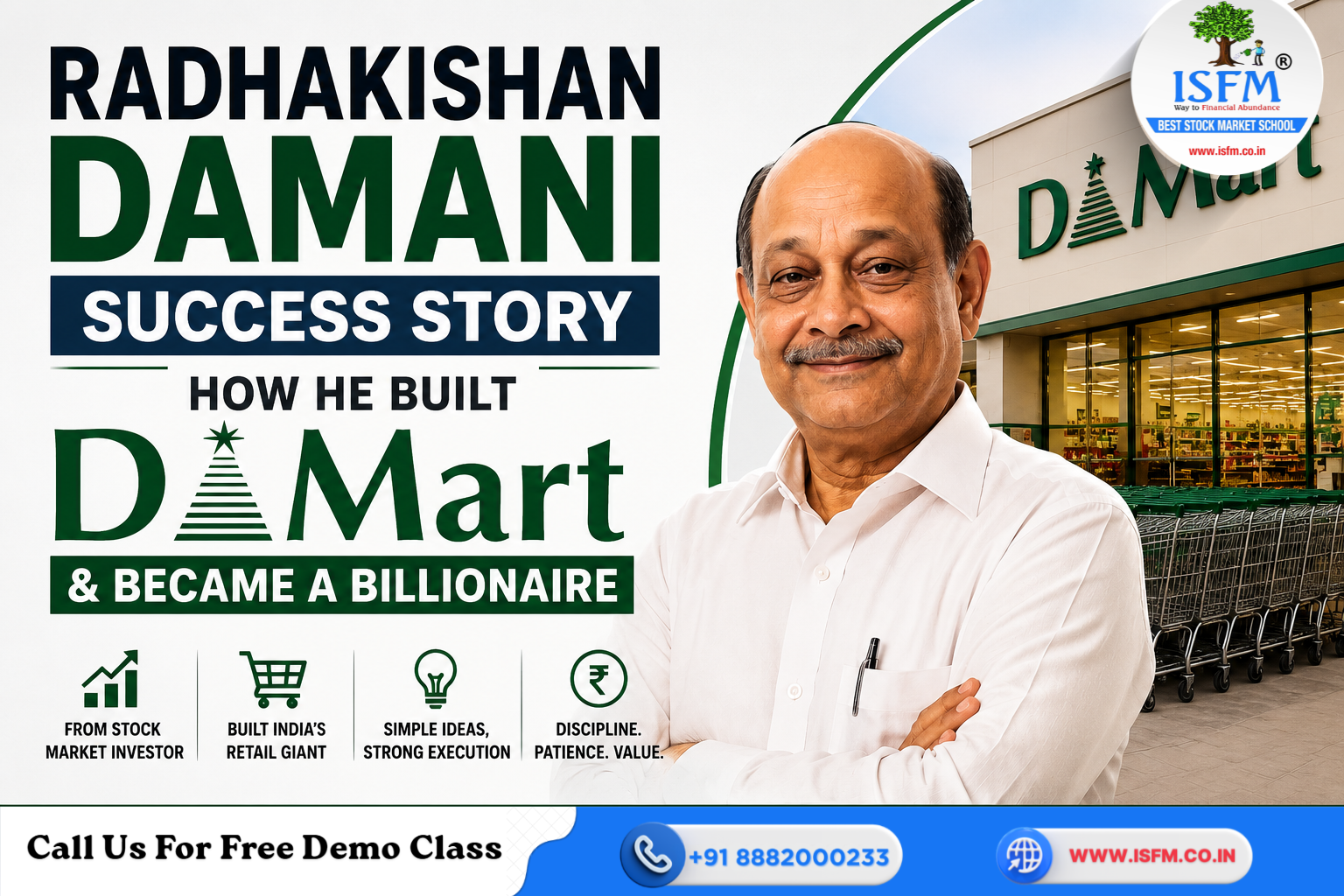 Radhakishan Damani Success Story