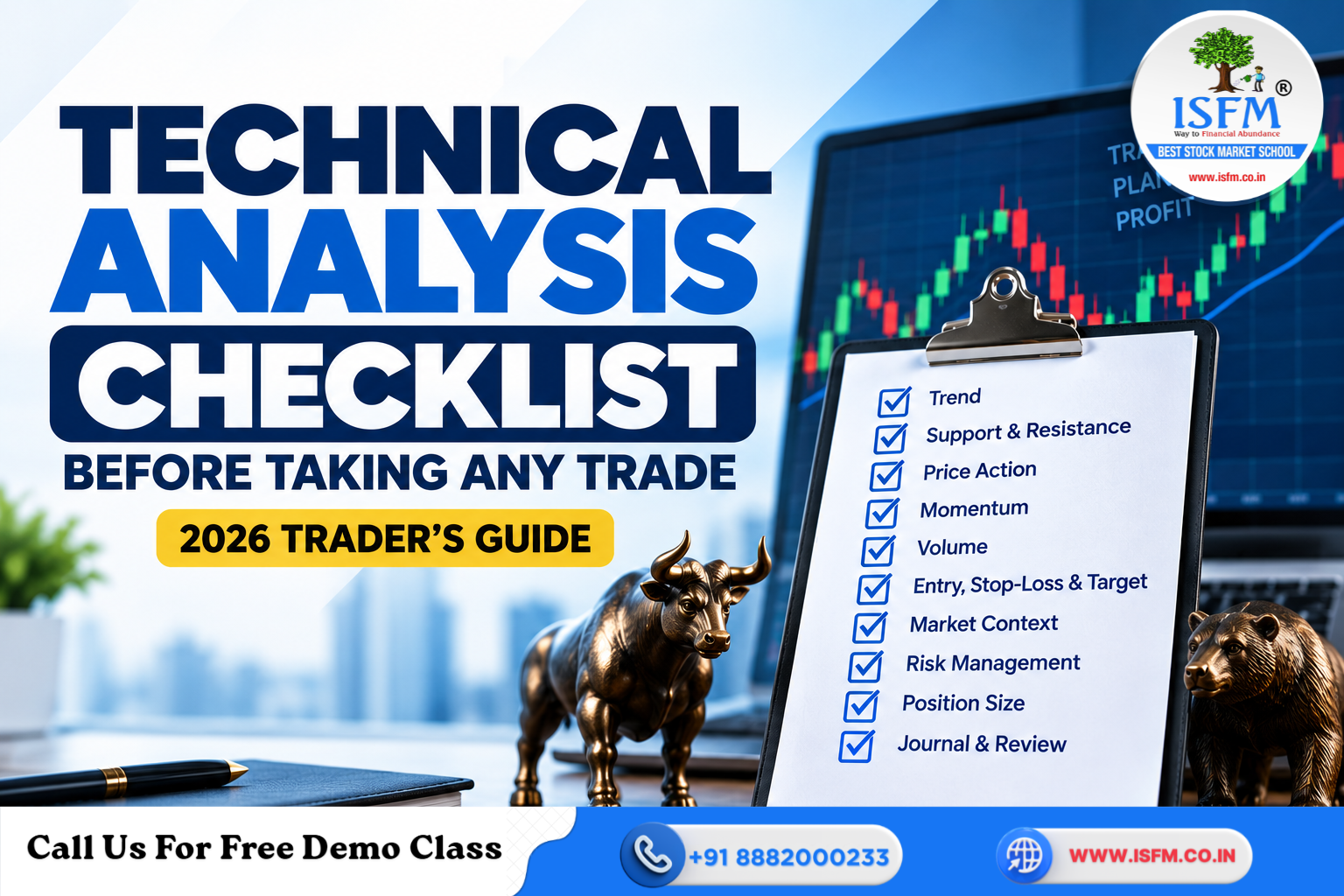 Technical Analysis Checklist Before Taking Any Trade
